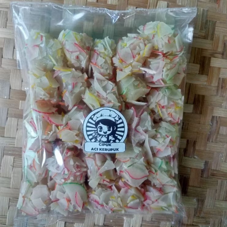 [KHUSUS PULAU JAWA] Cipuk (aci kerupuk) Frozen food