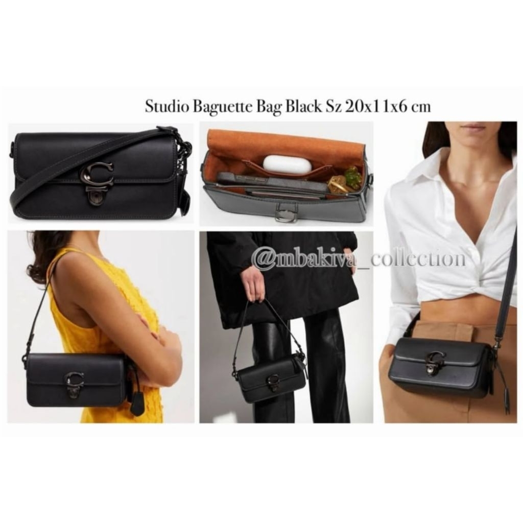 CO Studio Baguette Bag Black