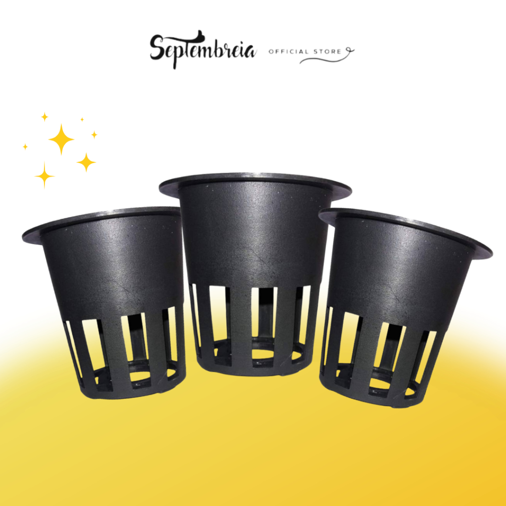 Netpot Hidroponik 5 cm - Pot Hidroponik 5 cm - Netpot 5 cm Warna Hitam
