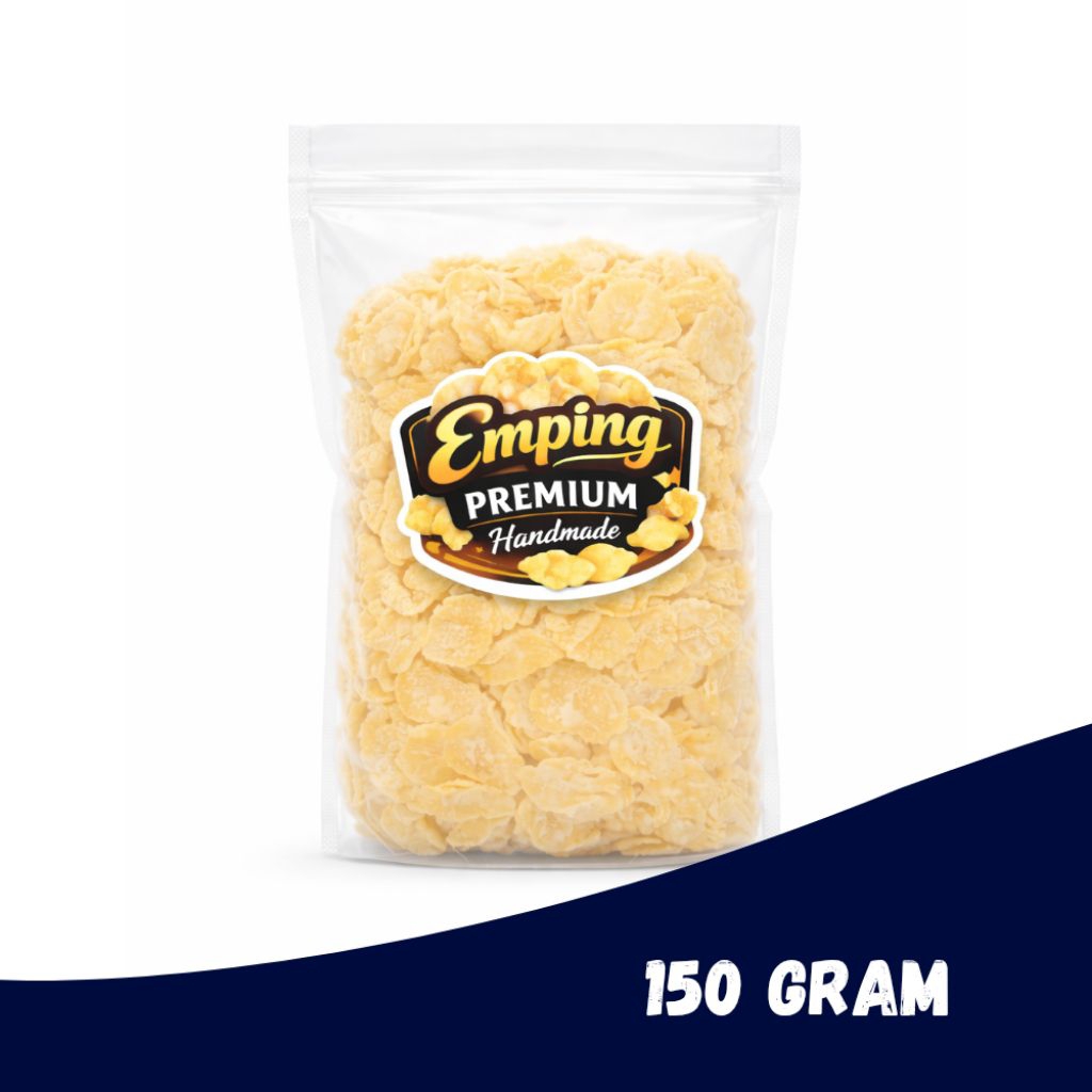 Emping Melinjo Mentah Premium Asli Kuningan | 100 Persen Melinjo, Kering ±80% Berat 150 Gram