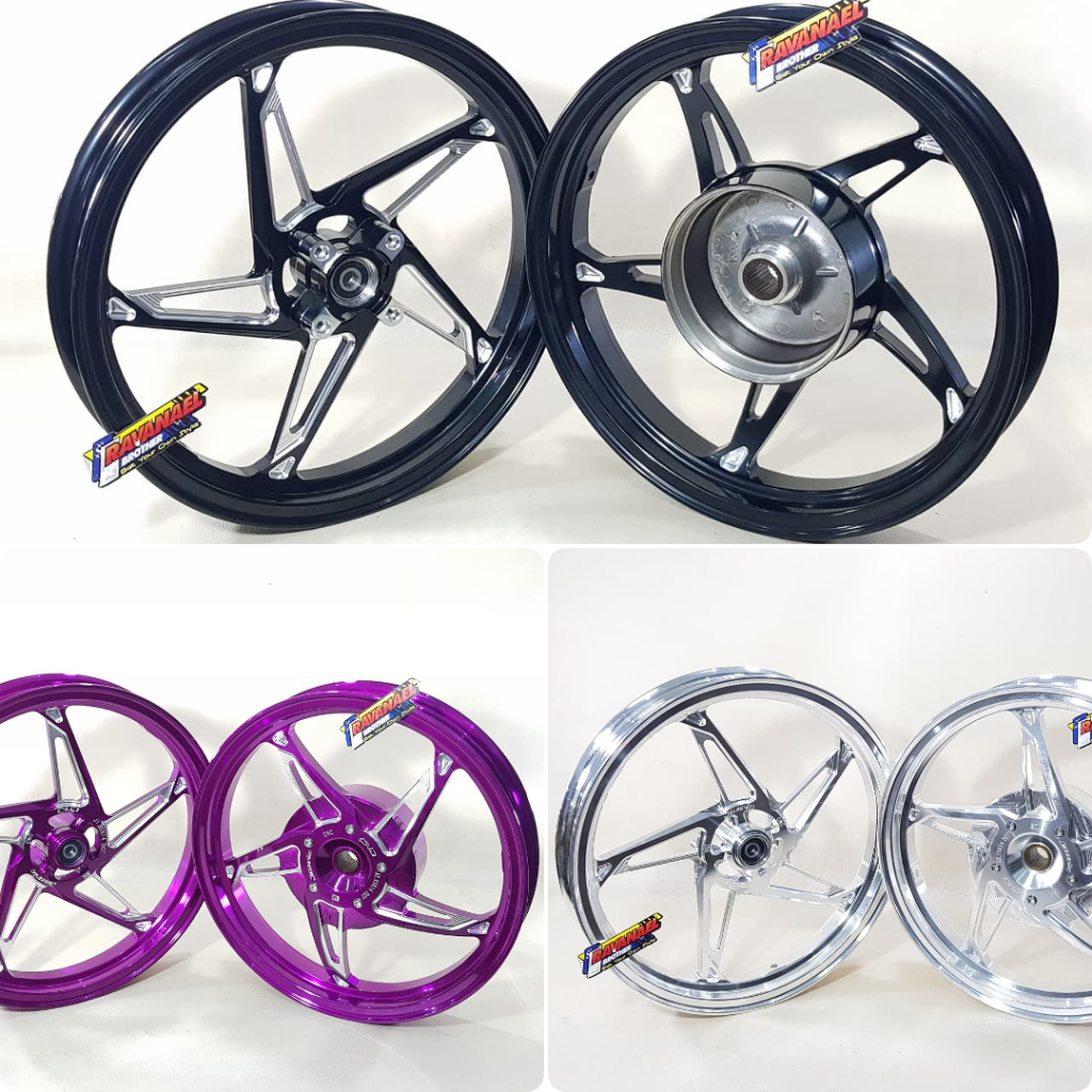 Velg Pelek Delkevic DND X5 X-5 Scoopy Beat Genio Spacy Vario 110 125 150 Palang 5 P5