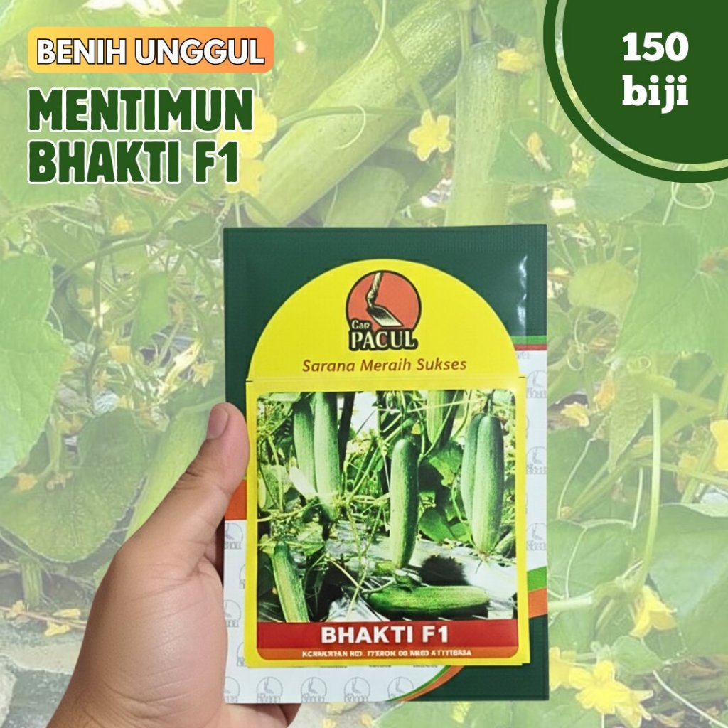 Benih Mentimun BHAKTI F1 isi 150 Biji - Cap Pacul
