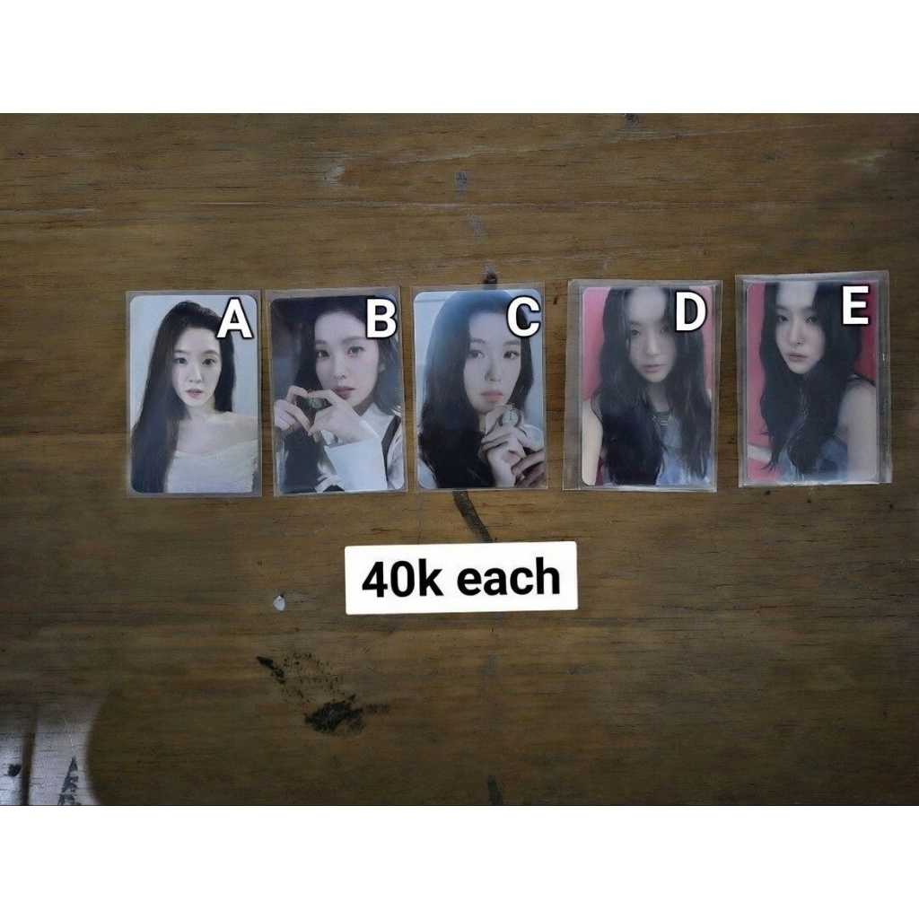 Red Velvet RV Irene Seulgi Photocard PC