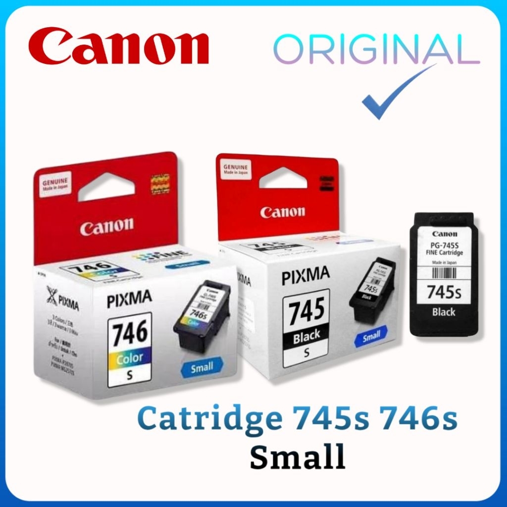 CARTRIDGE CANON 745S 746S ORIGINAL CANON - 745S BLACK 746S COLOUR