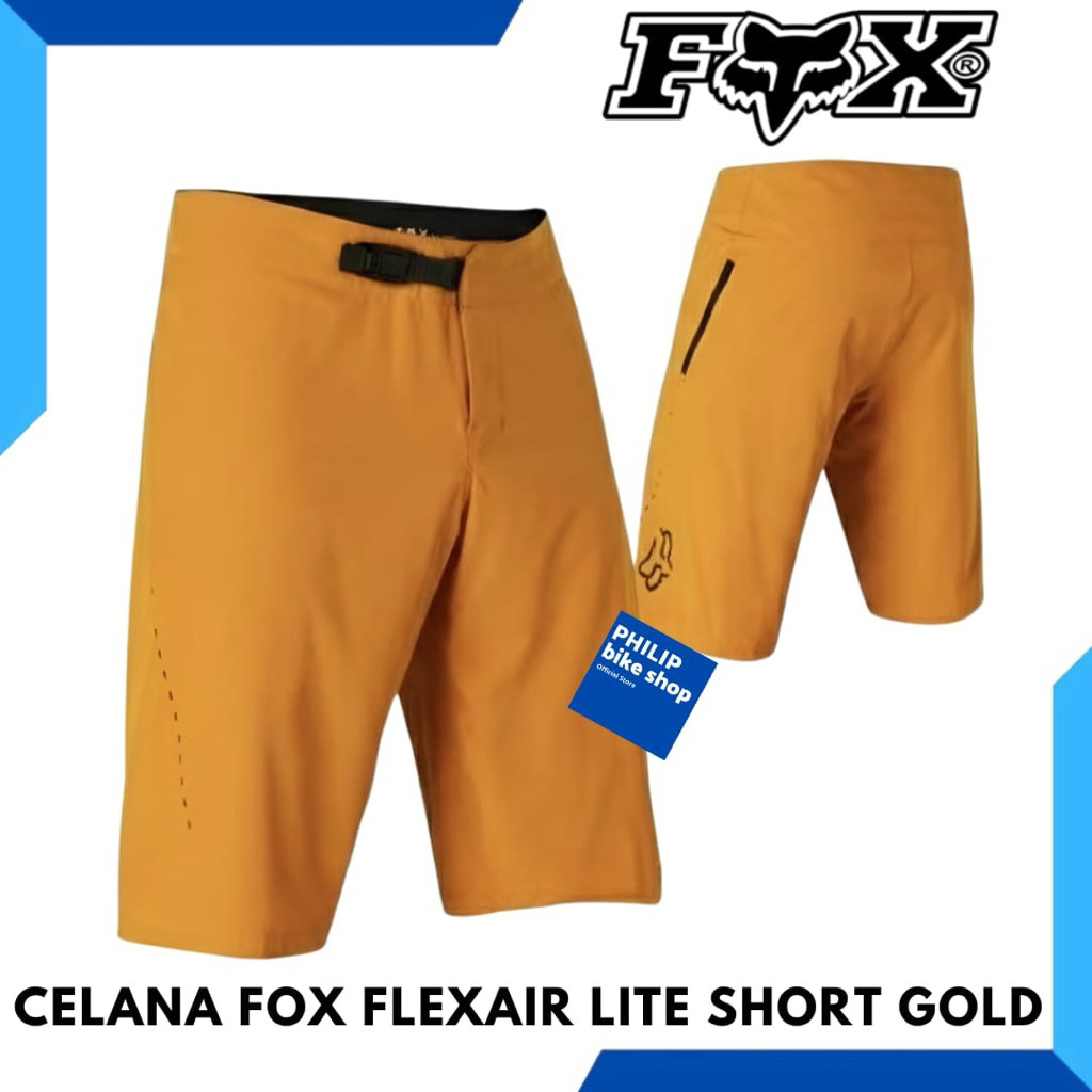 Short Fox Flexair Lite Gold Celana Sepeda Fox