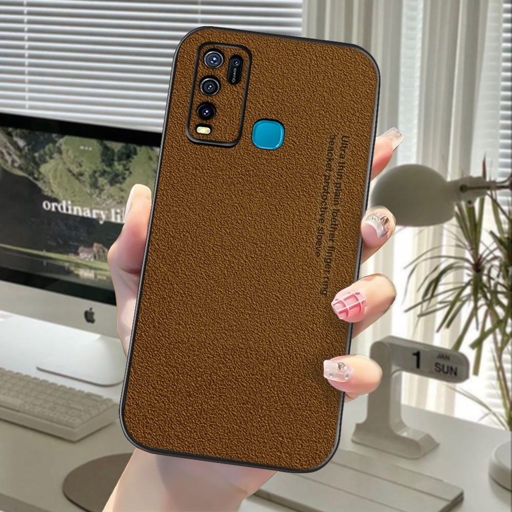 Case Luxury Leather Terbaru Vivo Y50 Y30