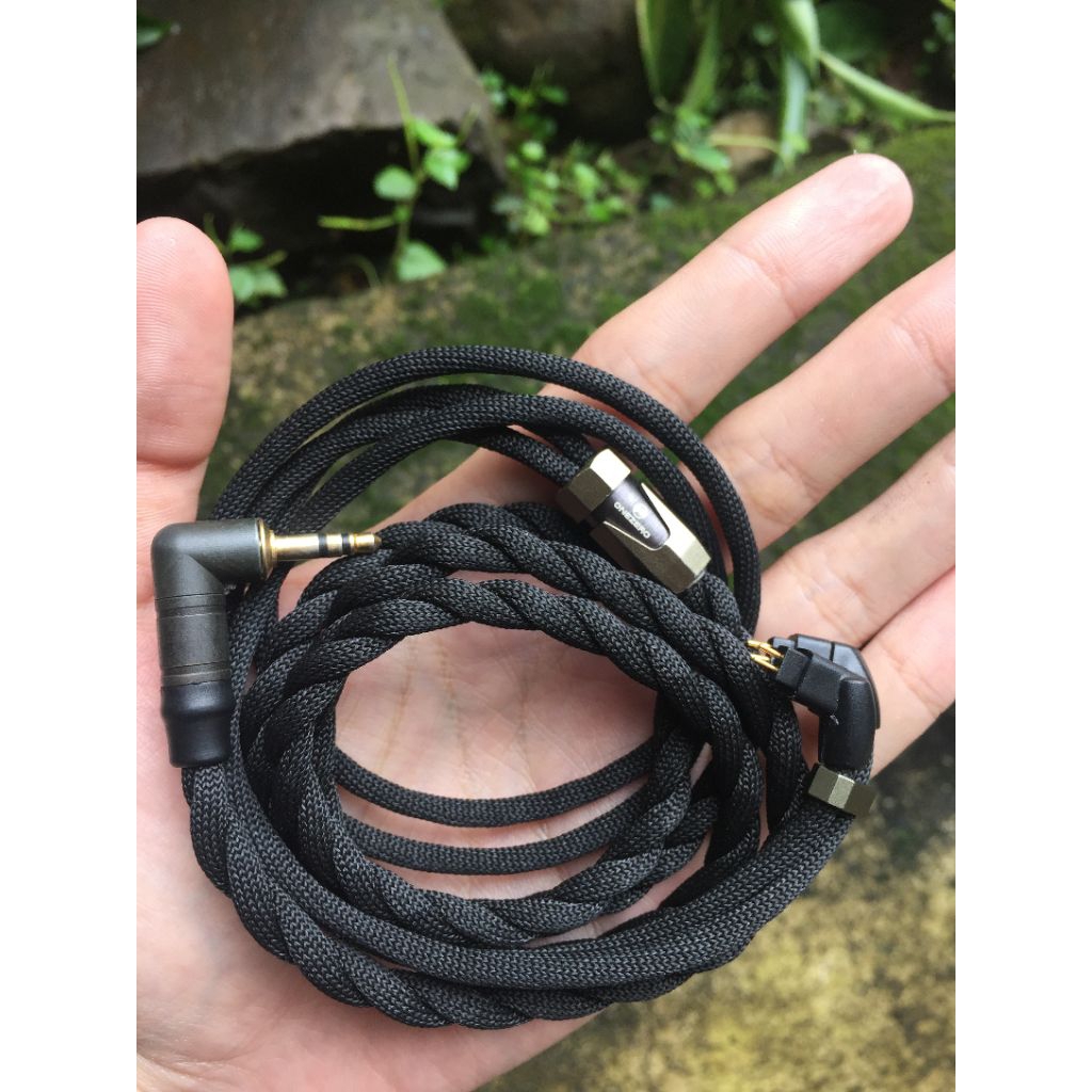 Kabel Upgrade IEM Hakugei Peace 6N OCC 2pin jack Neutrik