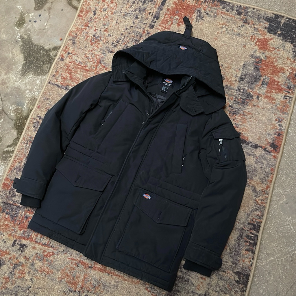 Mountain jacket dickies black parka