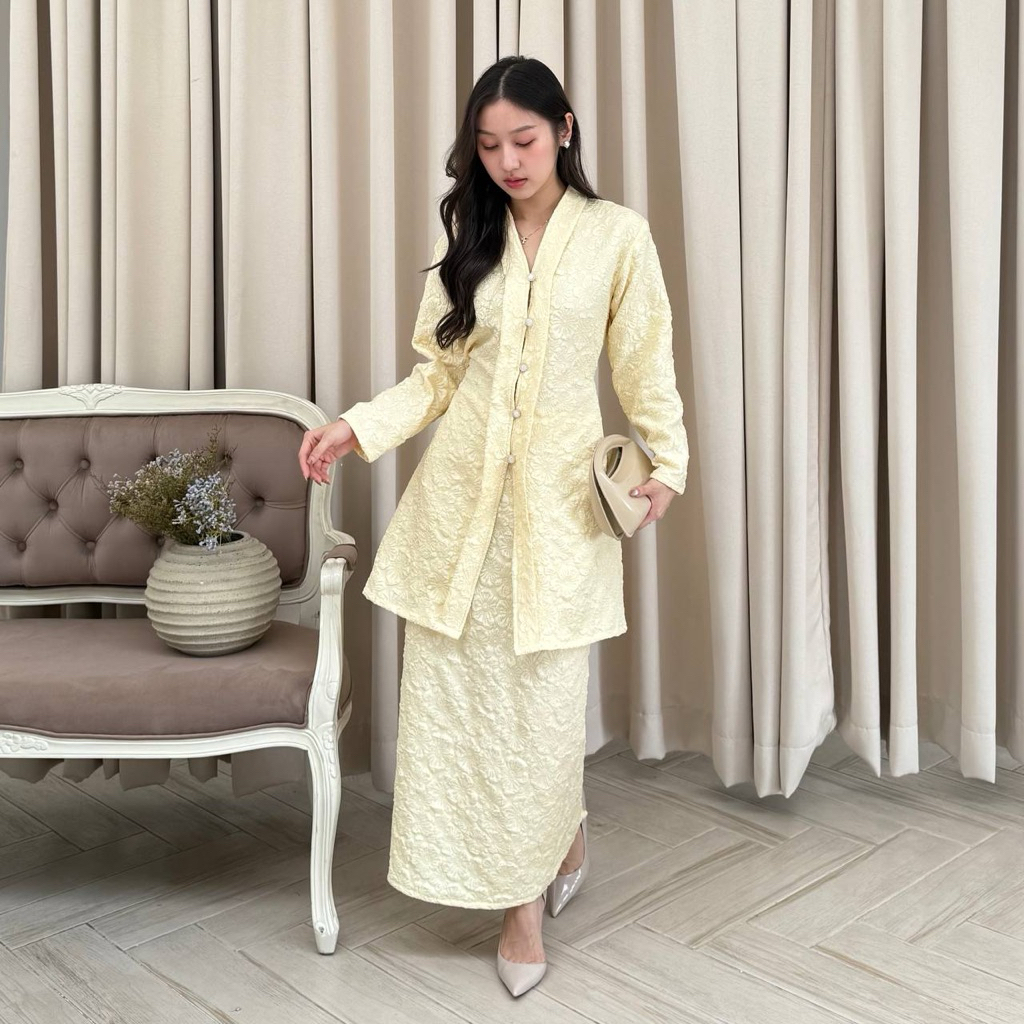 Sabita Kurung / Baju Kurung / One Set Pesta / Dress Pesta Premium / Kebaya Wisuda / Kebaya Kondangan