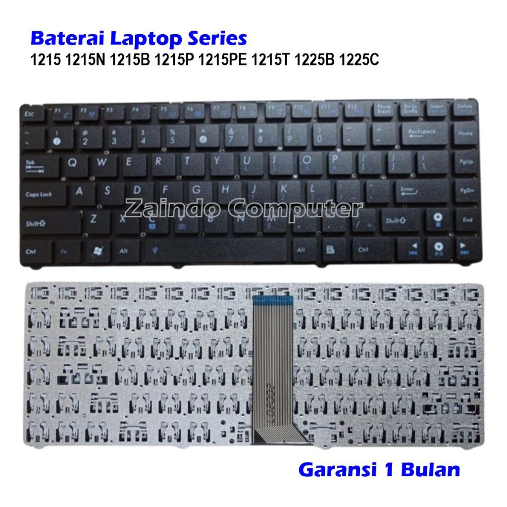 KEYBOARD ASUS EEE PC 1215 1215N 1215B 1215P 1215PE 1215T 1225B 1225C 1201 1201HA 1201HAB 1201K 1201N
