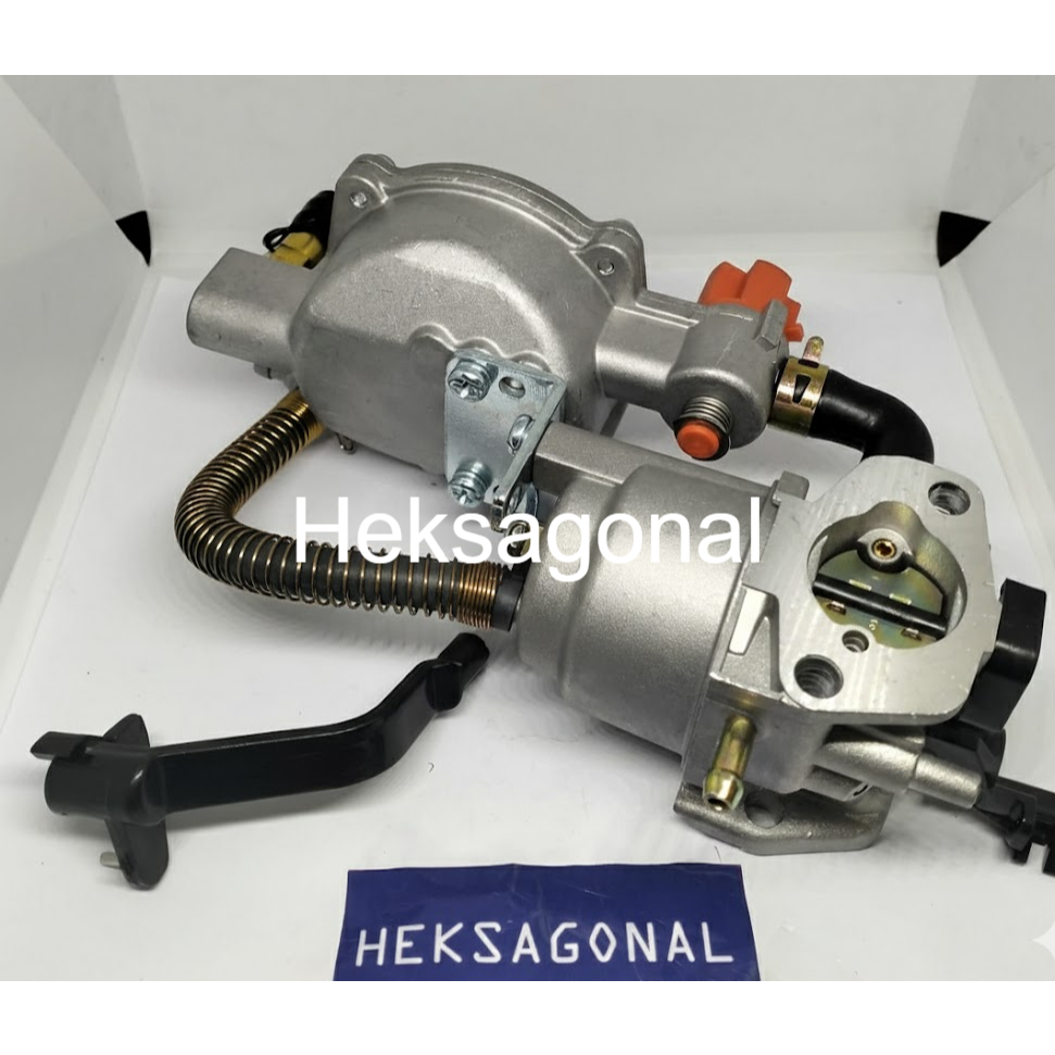 Karburator bahan bakar LPG carburator mesin GX160 pompa air alkon