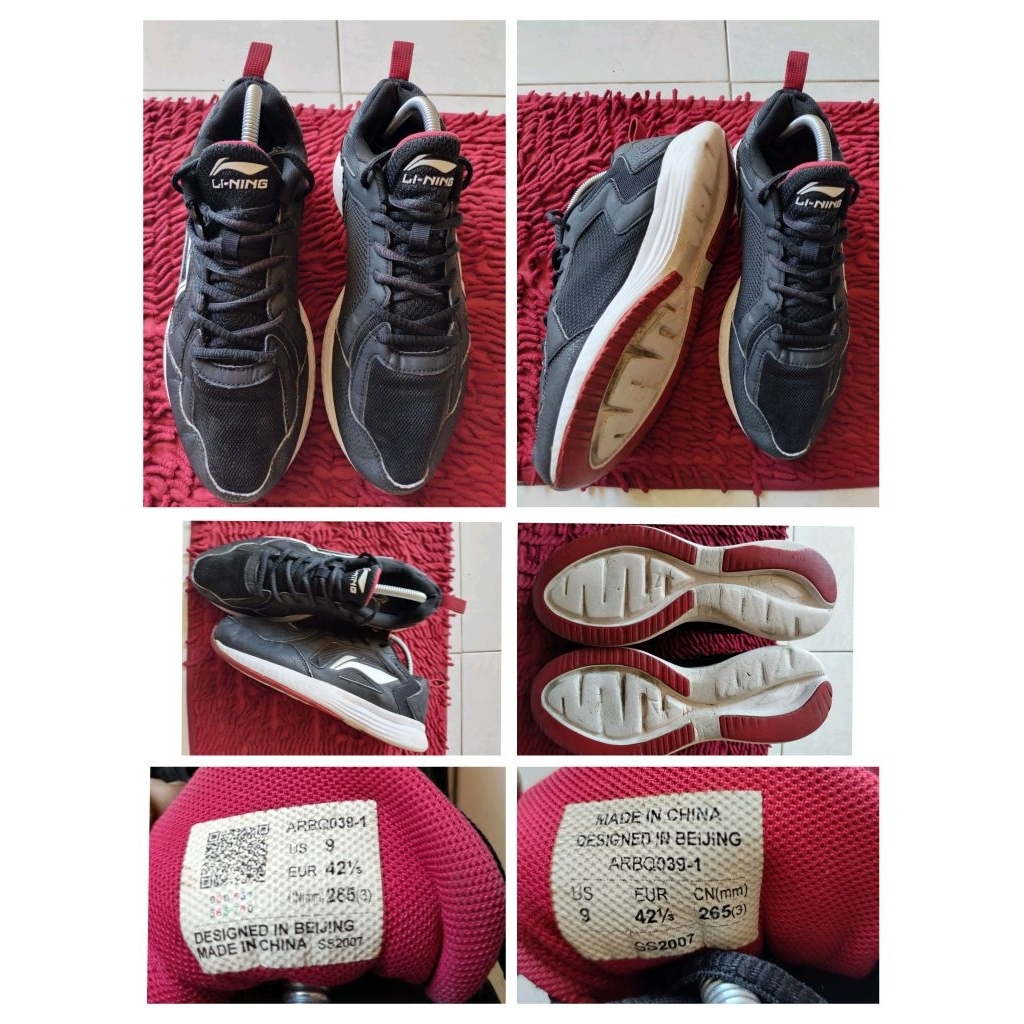 Sepatu Second Original Li-Ning LiNing Aero Speed