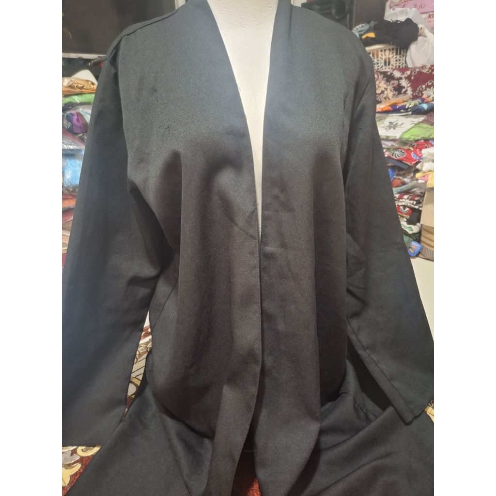 Outer lengan panjang Hitam wanita