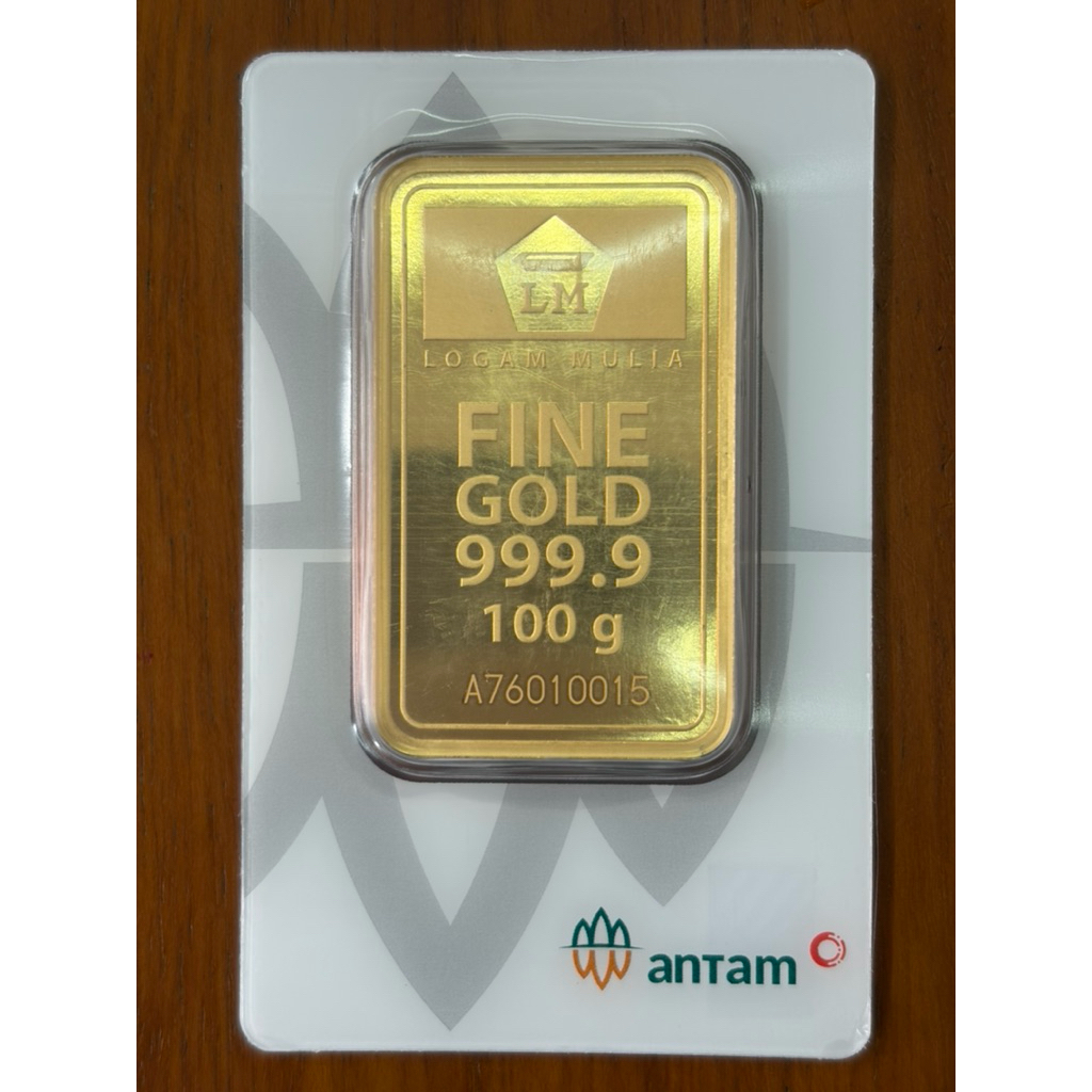 2026 READY STOCK LM ANTAM 100 GRAM PRODUKSI 2026 / PENGIRIMAN ASURANSI