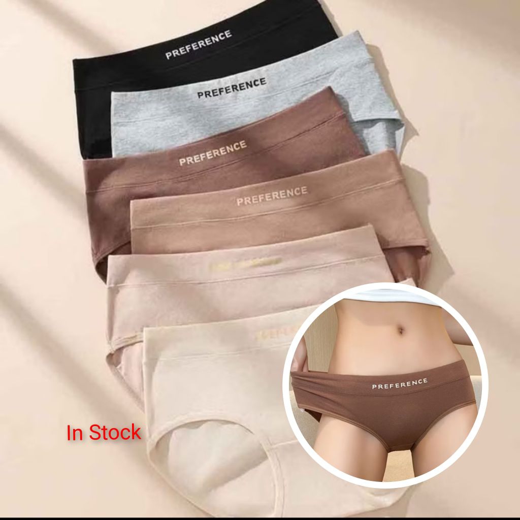 IS Celana Dalam Wanita CD Cewek High Waist Seamless PREFERENCE