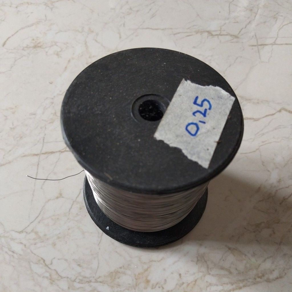 Kawat Nikelin 0,25 kawat elemen Pemanas