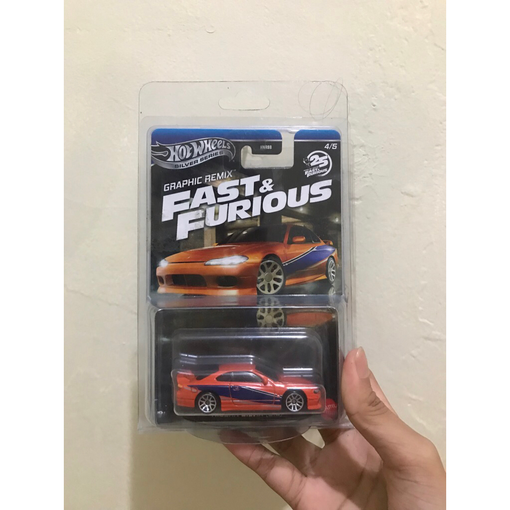 Hotwheels nissan silvia Fast & Furious orange livery
