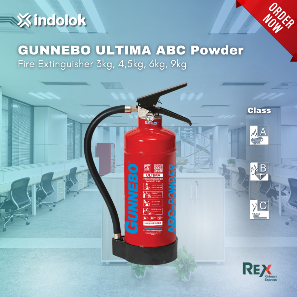 Gunnebo Extinguisher GUNNEBO Ultima ABC-90 UL