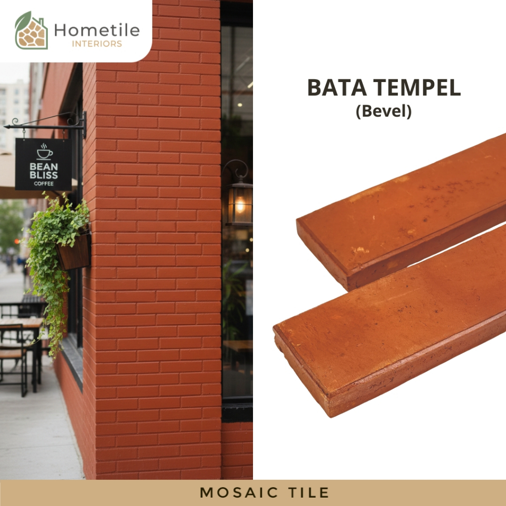 Bata Tempel Hias Dinding Dapur Rumah Wall Decoration Bata Expose Batu Bata Merah Teracota Terakota B