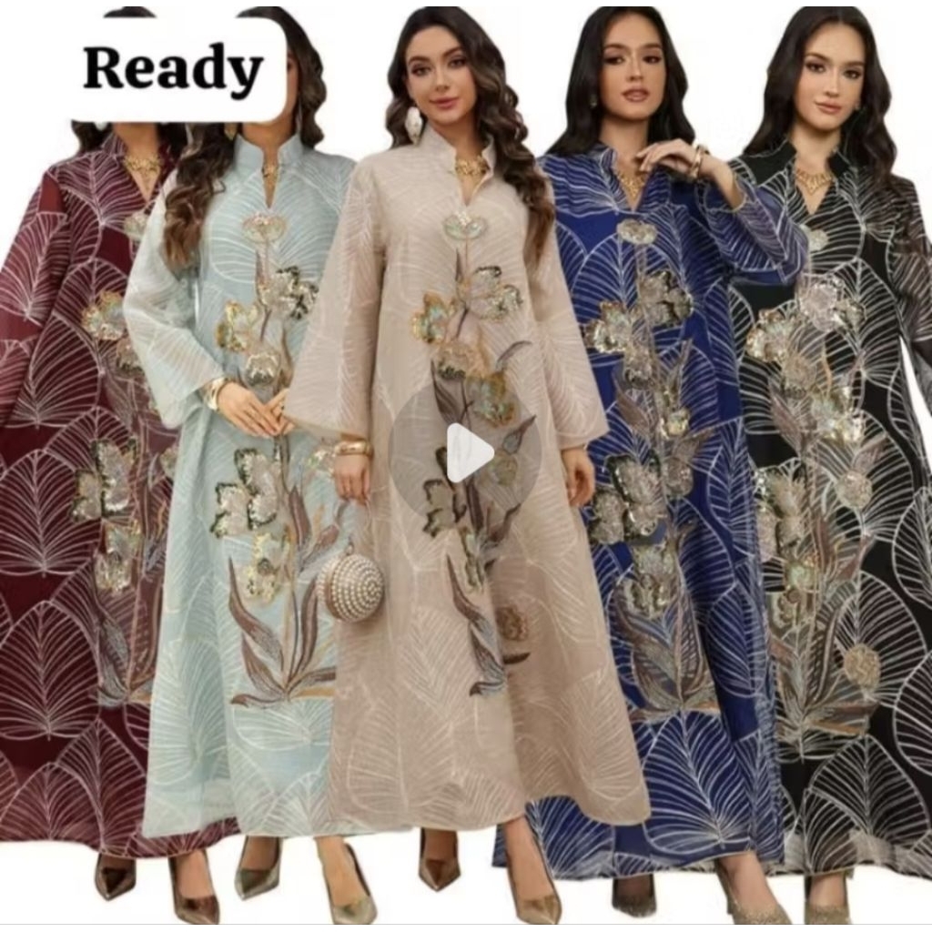 READY DRESS MAROKO GAMIS DUBAI LEBARAN 2026