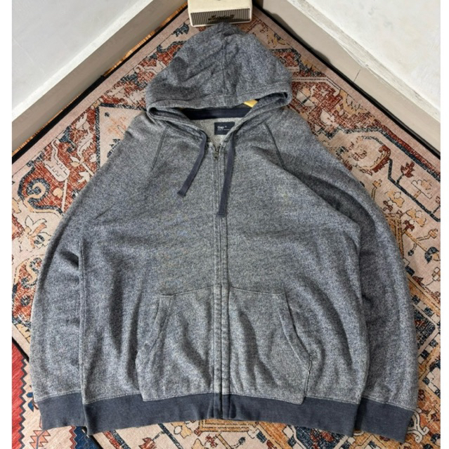 ZIP HOODIE GAP GREY