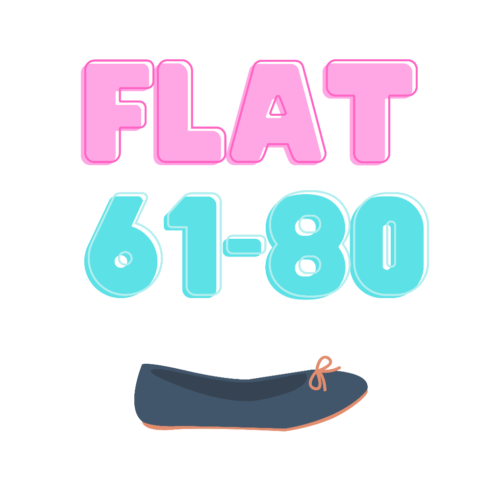 Live Flatshoes 19 Februari Kode Flat 61-80 - Unpake