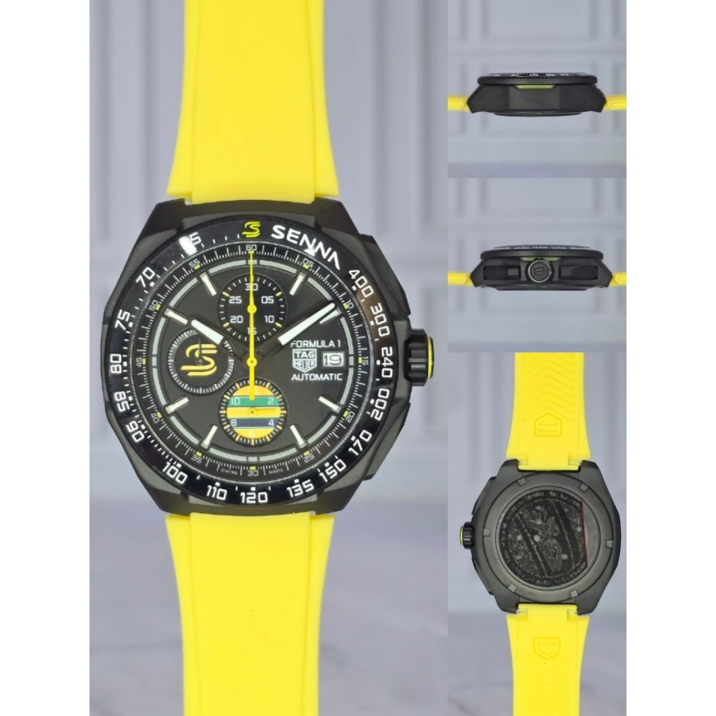 JAM TANGAN PRIA T4G HEUER QUARTZ JAPAN FORMULA CHRONOGRAPH ORACLE REDBULL RACING