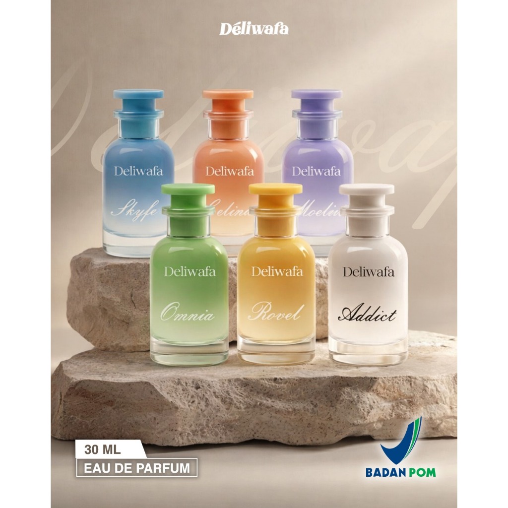 Deliwafa - Premium Eau De Parfum (EDP) 30 ML  | Unisex | Perfume Wanita Pria