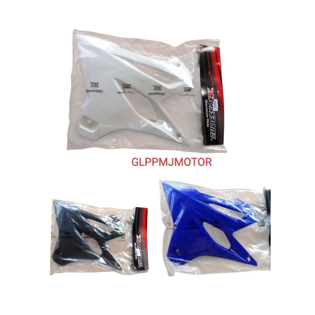 Cover Body Tangki YZ 85 NEW YZ85 Sayap Tank Crossbone Xcrossbone Putih Biru Hitam