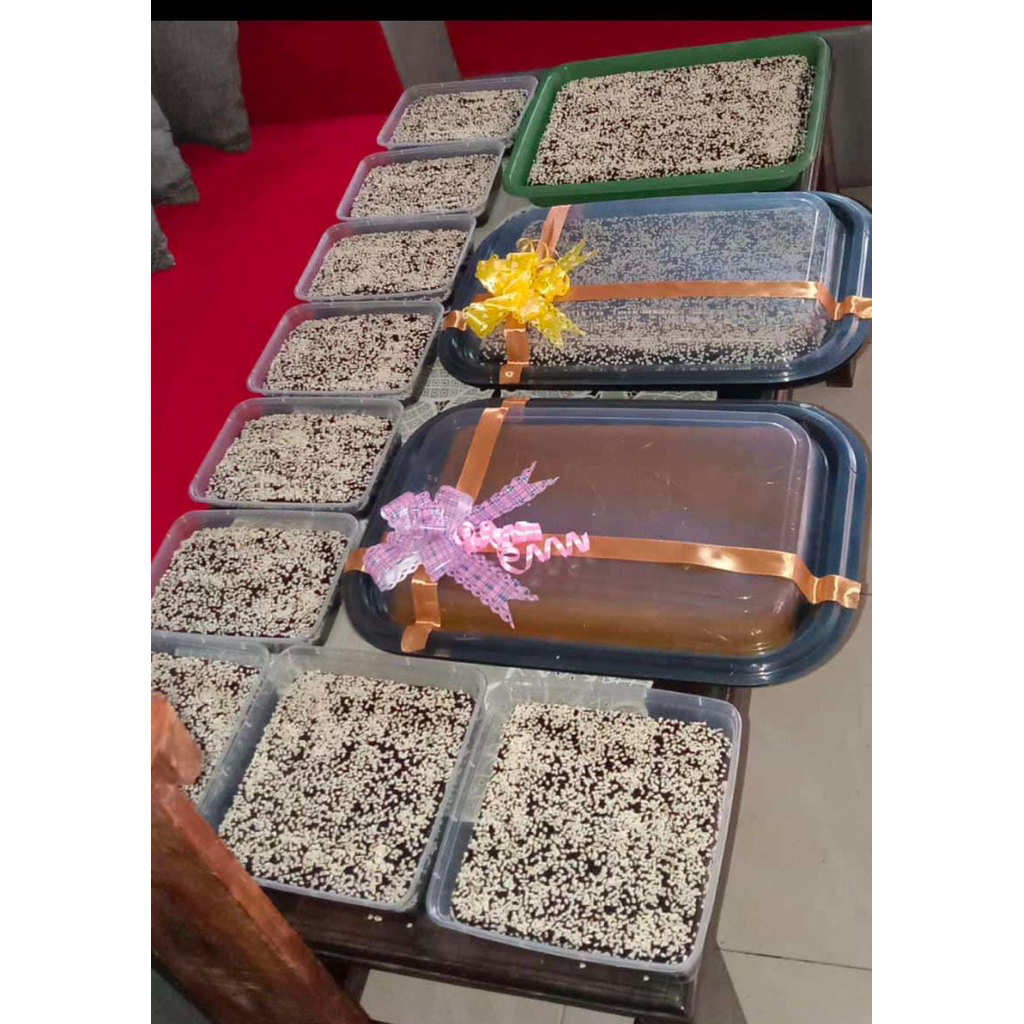 dodol ketan wijen , walo , putih , ketan hitam