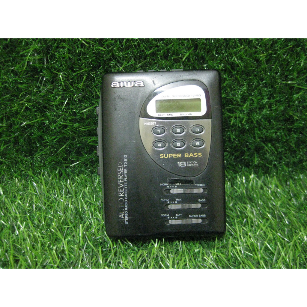 Walkman Aiwa TX510 pemutar kaset normal siap pakai