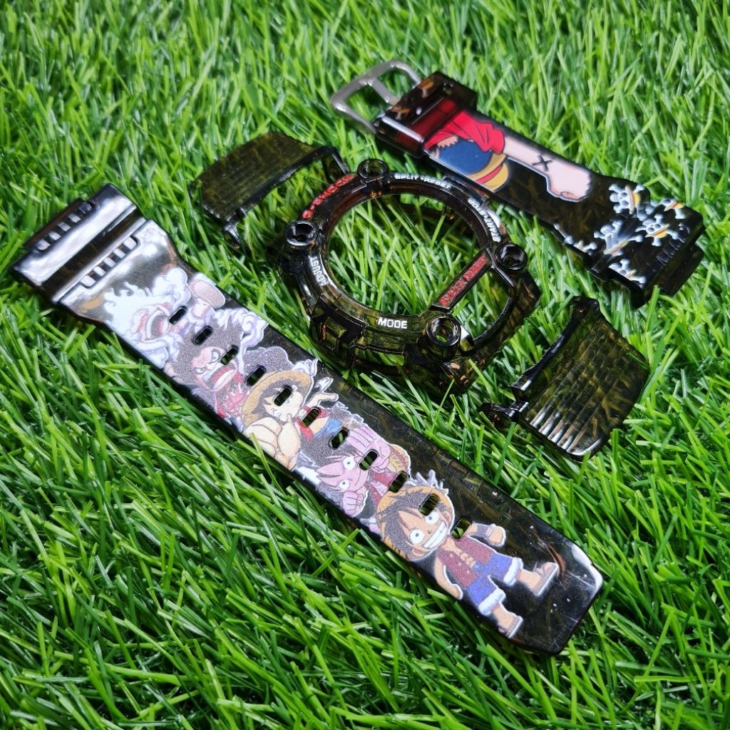 BNB BEZEL N STRAP GSHOCK G-SHOCK G7900 G-7900 CUSTOM ONE PIECE LUFFY