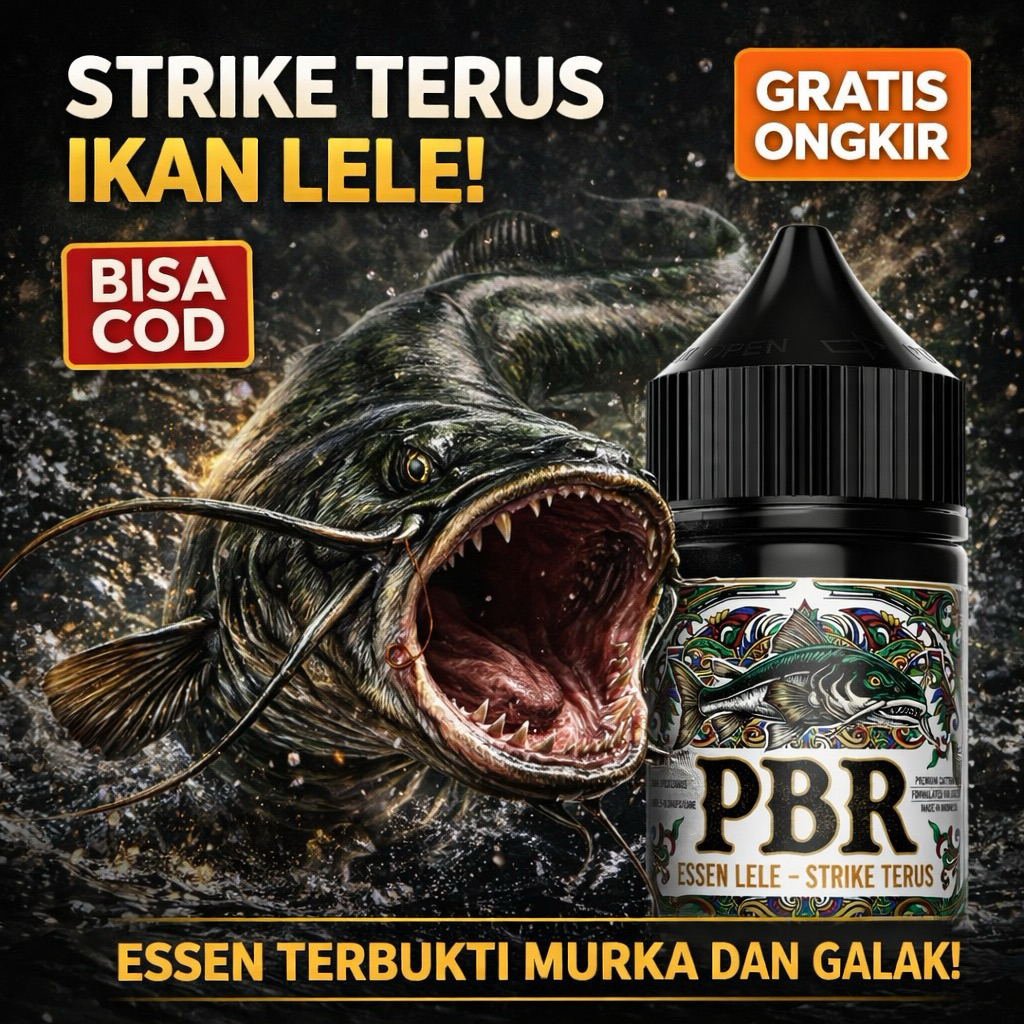 Essen Ikan Lele PBR Paling Ampuh Gacor - Umpan Pancing Galatama Lomba Harian Alam Liar - Jitu Buat B