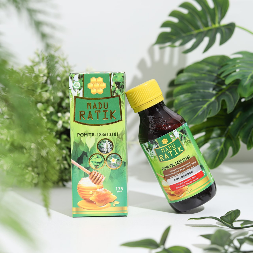Madu Ratik Herbal 175gr - Atasi Nyeri Sendi, Kebas, Kesemutan