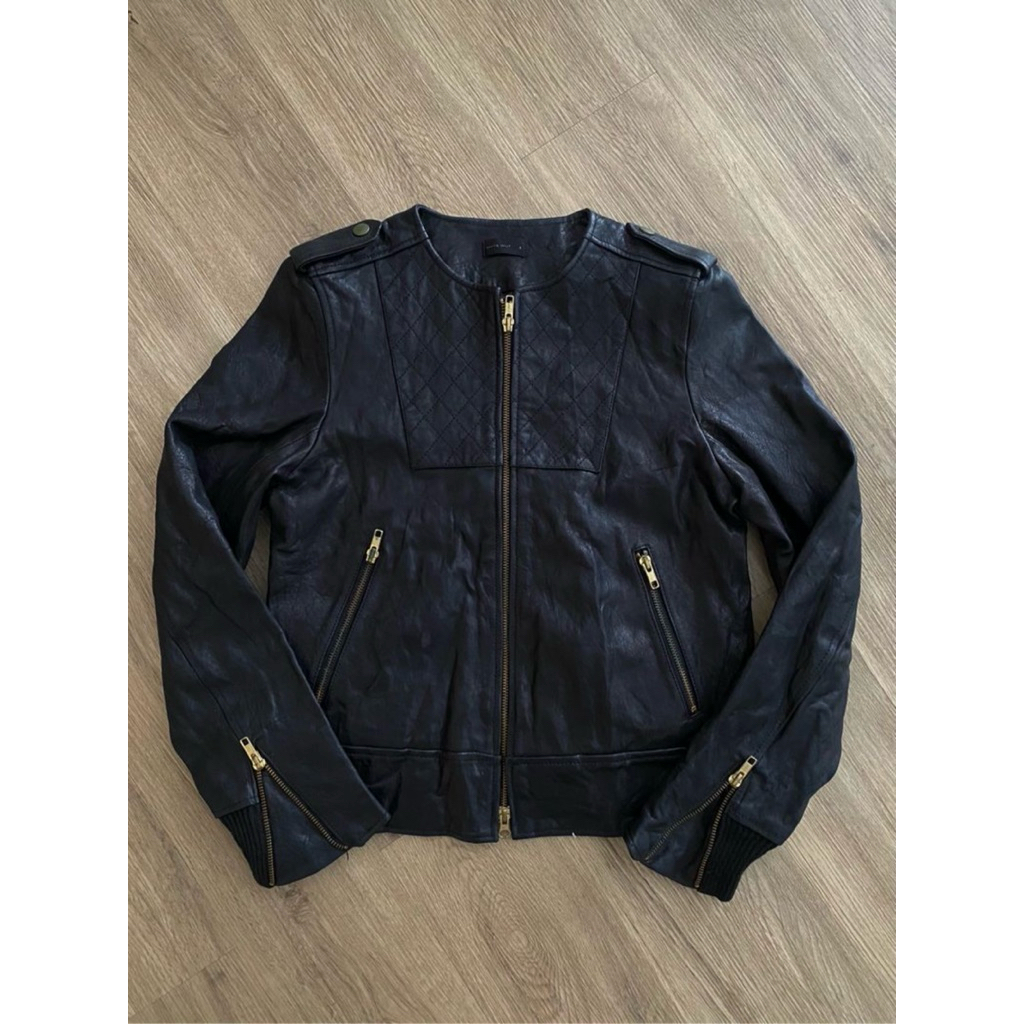 APART BY LOWRYS JAPAN CAFERACER LEATHER JACKET