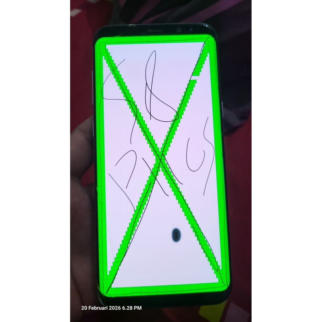 lcd samsung s8 plus minus