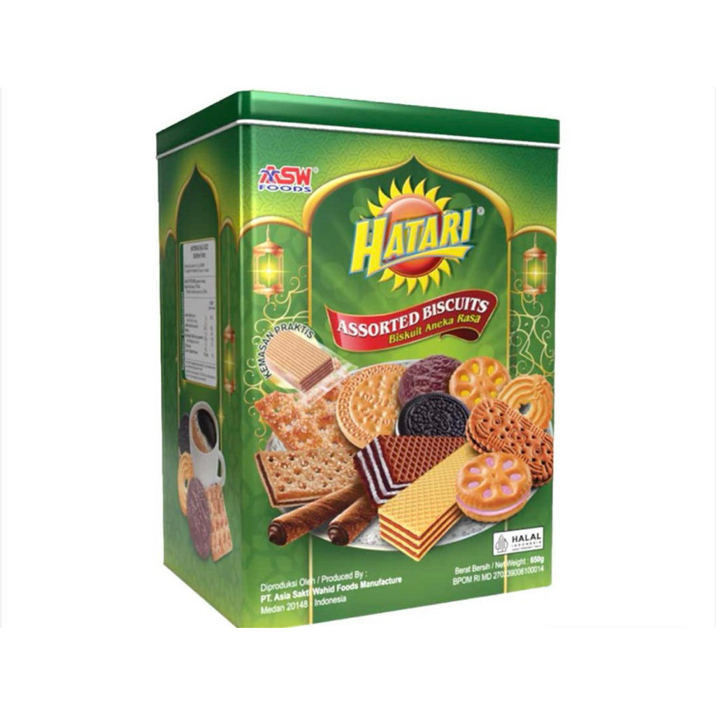 Hatari Biskuit Assorted 300/650g