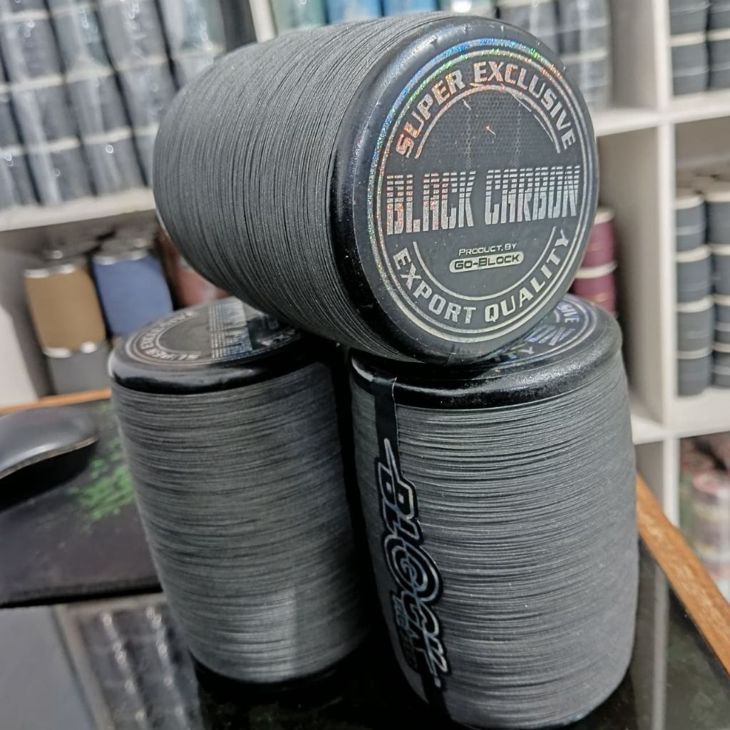 PROMO GELASAN MATOT BLACK CARBON 6000 YARD, SENAR MATOT SUPER TAJAM, GELASAN BLOCK FIGHTER