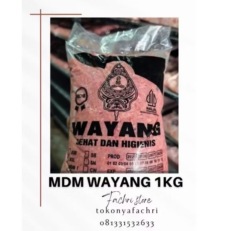 satuan - MDM wayang 1kg / ayam giling / MDM wayang / daging ayam
