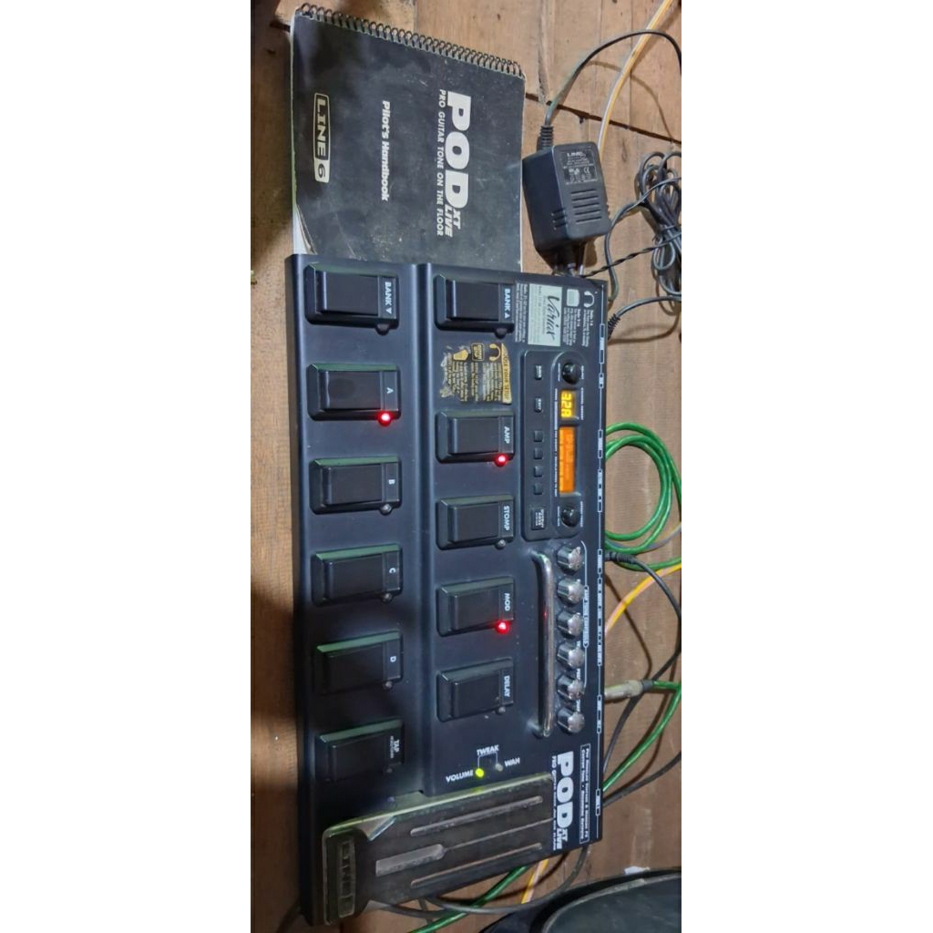 epek gitar POD xt live