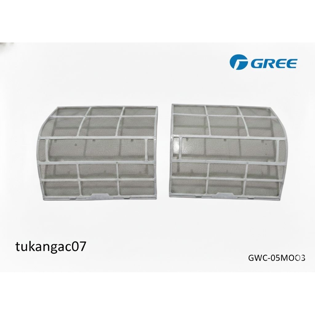 Filter / Saringan Indoor AC Gree GWC-05MOO3 GWC-07MOO3 Original Copotan