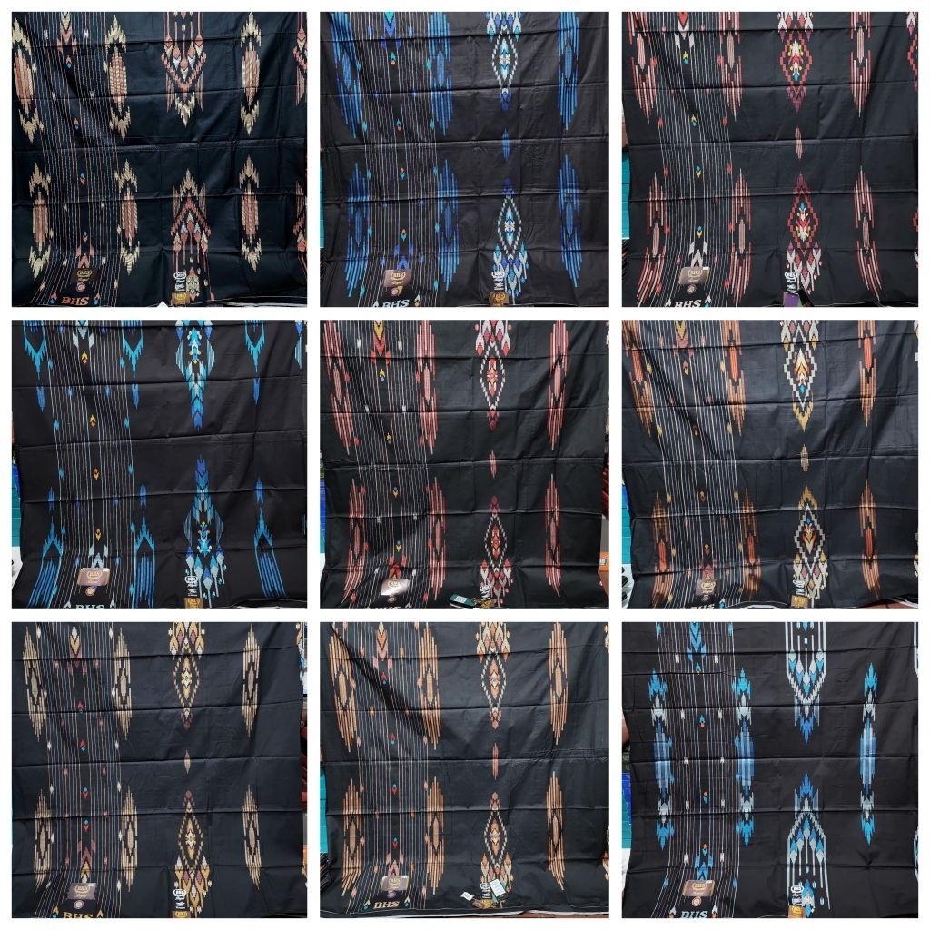 SARUNG BHS STB ROYAL GOLD HITAM