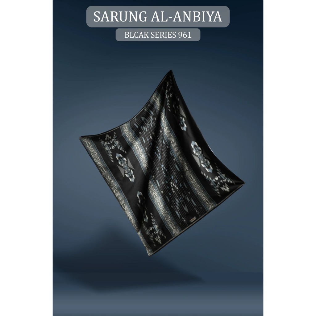 Sarung  Al-Anbiya Katun Premium / Sarung Al - Anbiya / Sarung Tenun / Motif Eksklusif