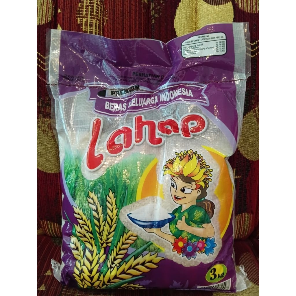 Beras Lahap Premium 3kg