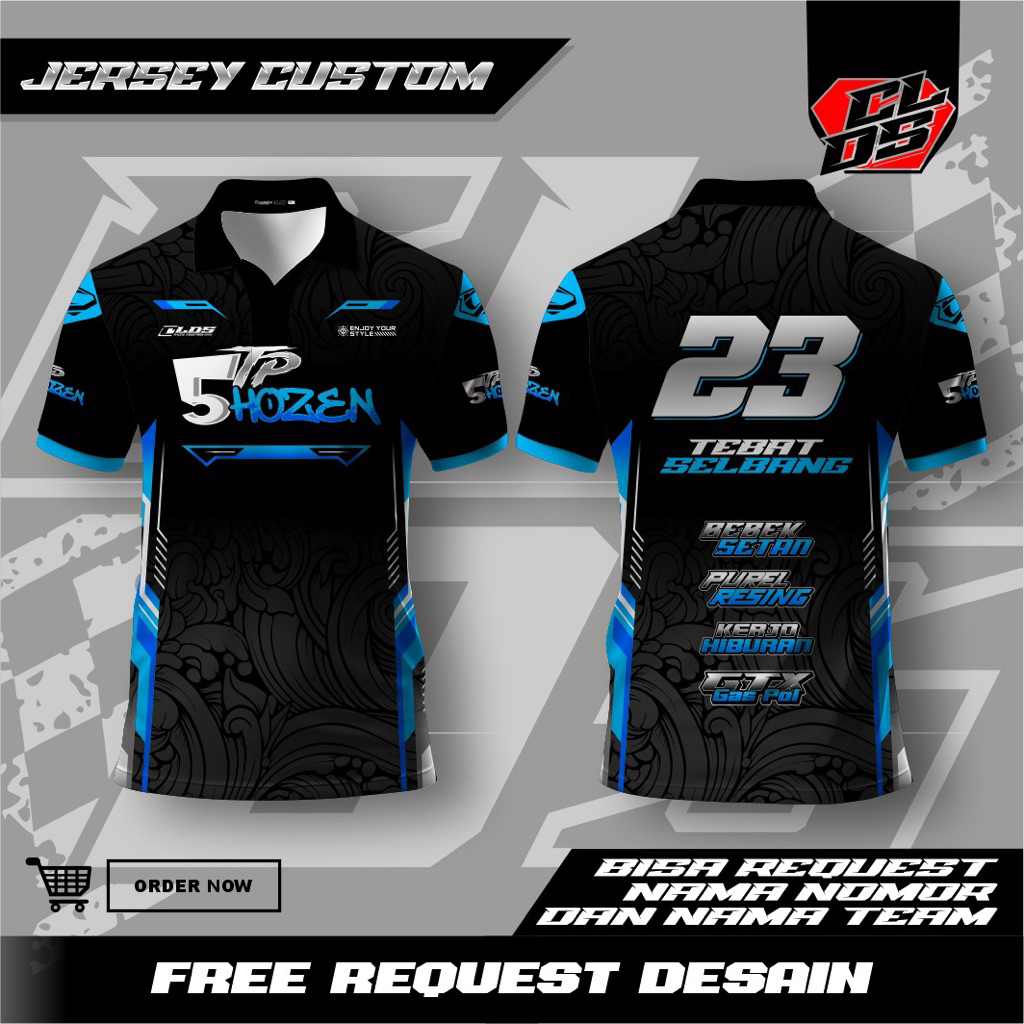 Jersey Custom Full Custom jersey racing jersey sport baju seragam usaha jersey bola jersey fustsal j