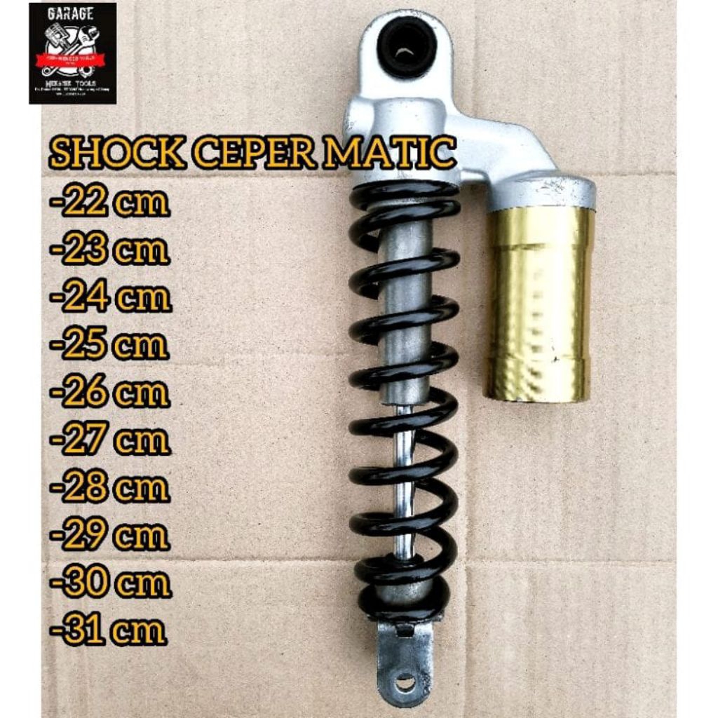 0Shock Downsize Ceper Belakang Lexi X-Ride Freego Xeon Mio Beat Vario Nmax Pcx Scoopy Xeon Mio 3 all