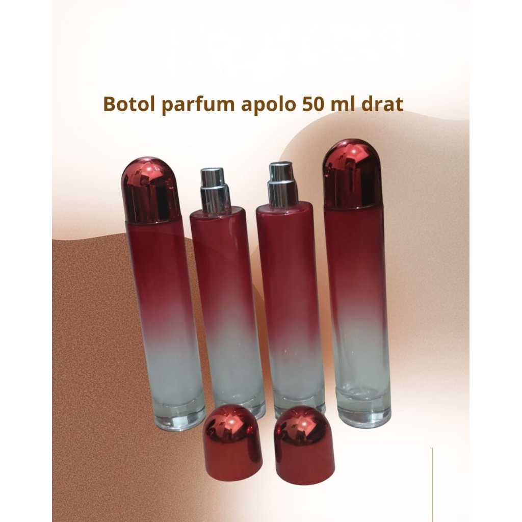 Botol parfum apolo 50 ml drat- botol parfum refil drat 50ml
