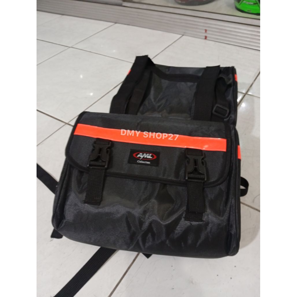 Sidebag tas samping motor harian touring tas samping motor sidebag