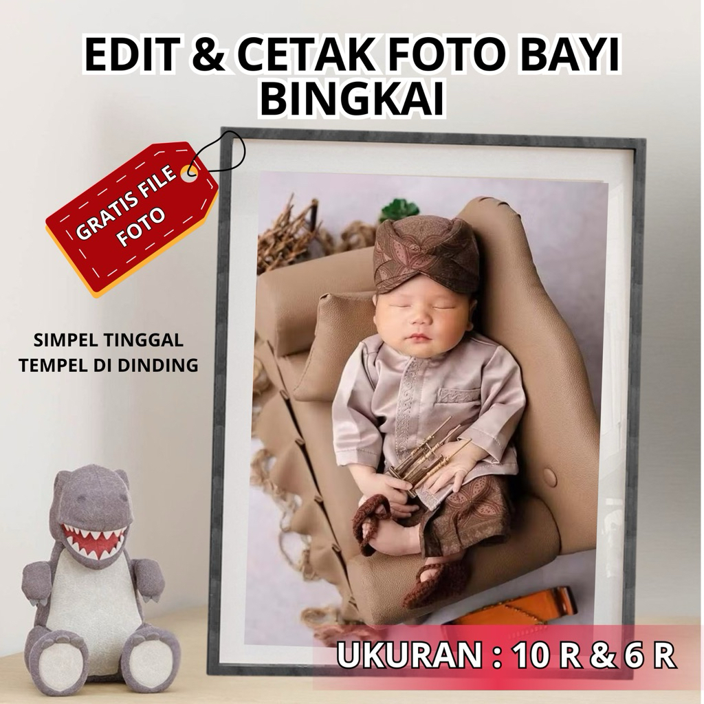 ( 3 JAM ) EDIT FOTO BAYI CEWEK COWOK ADAT NUSANTARA | GRATIS NAMA