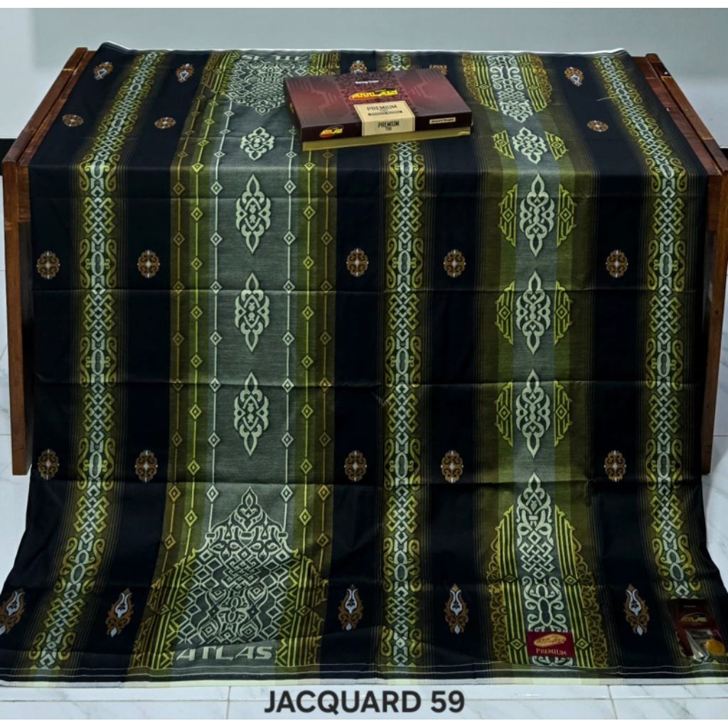 SARUNG ATLAS PREMIUM JACQUARD 790 FULL SONGKET